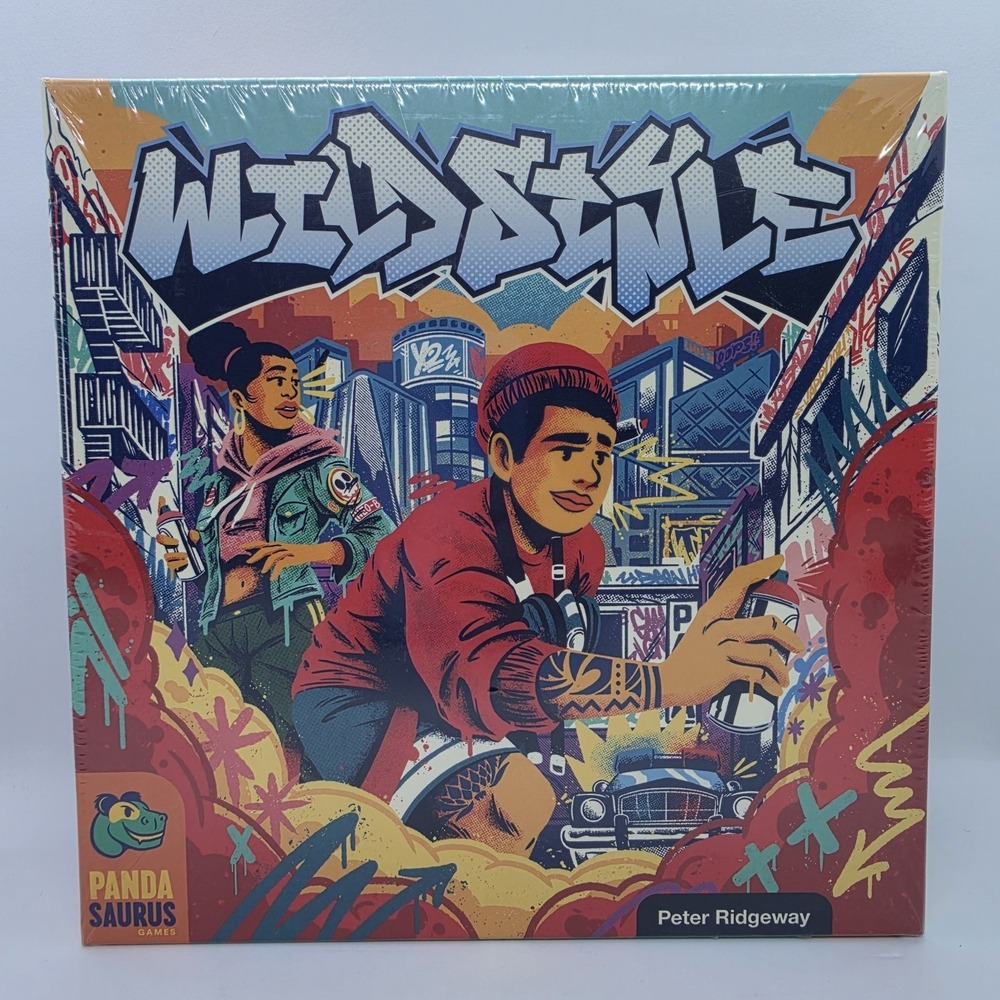 Wildstyle Board Game - Brand New Sealed- Pandasaurus Games - Street Art Strategy